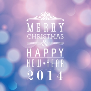 Merry-Christmas-and-Happy-New-Year-2014-Font-Design-Vector